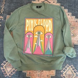Pink Floyd Crewneck Graphic Sweatshirt